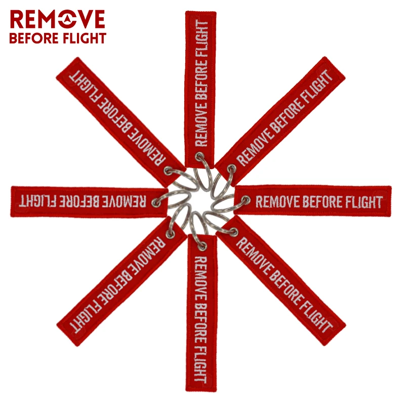 Брелок для ключей Remove Before Flight Chaveiro для автомобилей, красные брелоки для ключей OEM, ювелирные изделия, авиационная бирка, брелки с