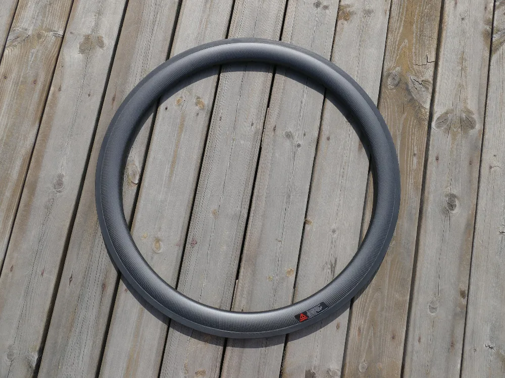 

2025" Front & Rear Wheel Rims 23mm Width Full Carbon Road Bike Cycling Bicycle Tubular Wheel Rim 50mm Basalt Brake Surface