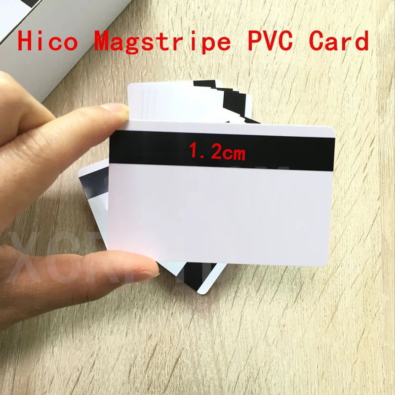 RFID Writable S50 1K Memory with 3 Track Hico Magnetic Stripe Blank PVC Card 200pcs/pack