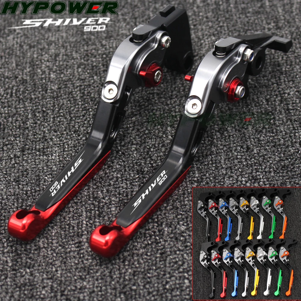 

For Aprilia SHIVER 900 SHIVER900 2017 2018 Motorcycle Folding Extendable CNC Moto Adjustable Clutch Brake Levers