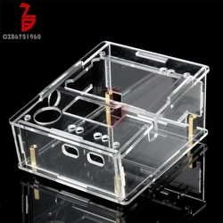 Acrylic Transparent Case Shell for TFT GM328 Transistor Tester Diode LCR Meter PWM Square Wave DIY Kit