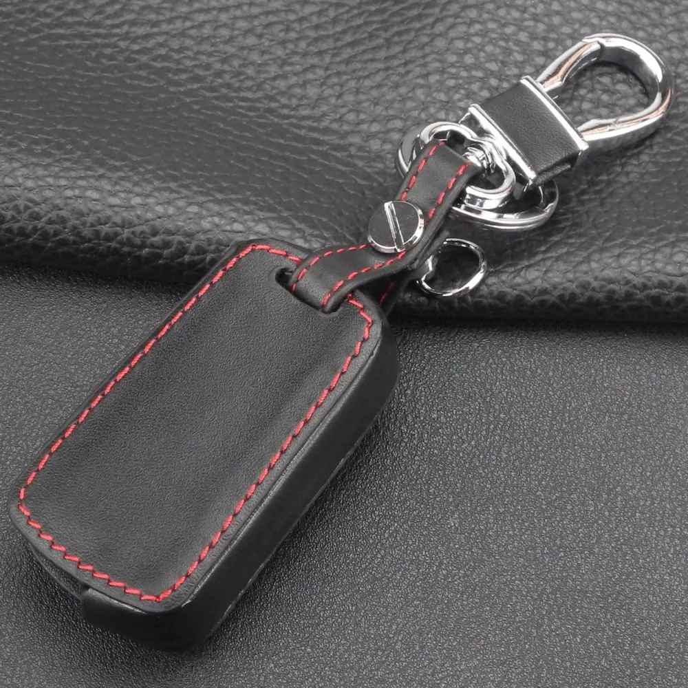 jingyuqin Remote 3 Buttons Leather Key Case For Kia RIO K2 K5 Sportage Sorento For Hyundai i20 i30 i35 iX20 iX35 Solaris Verna