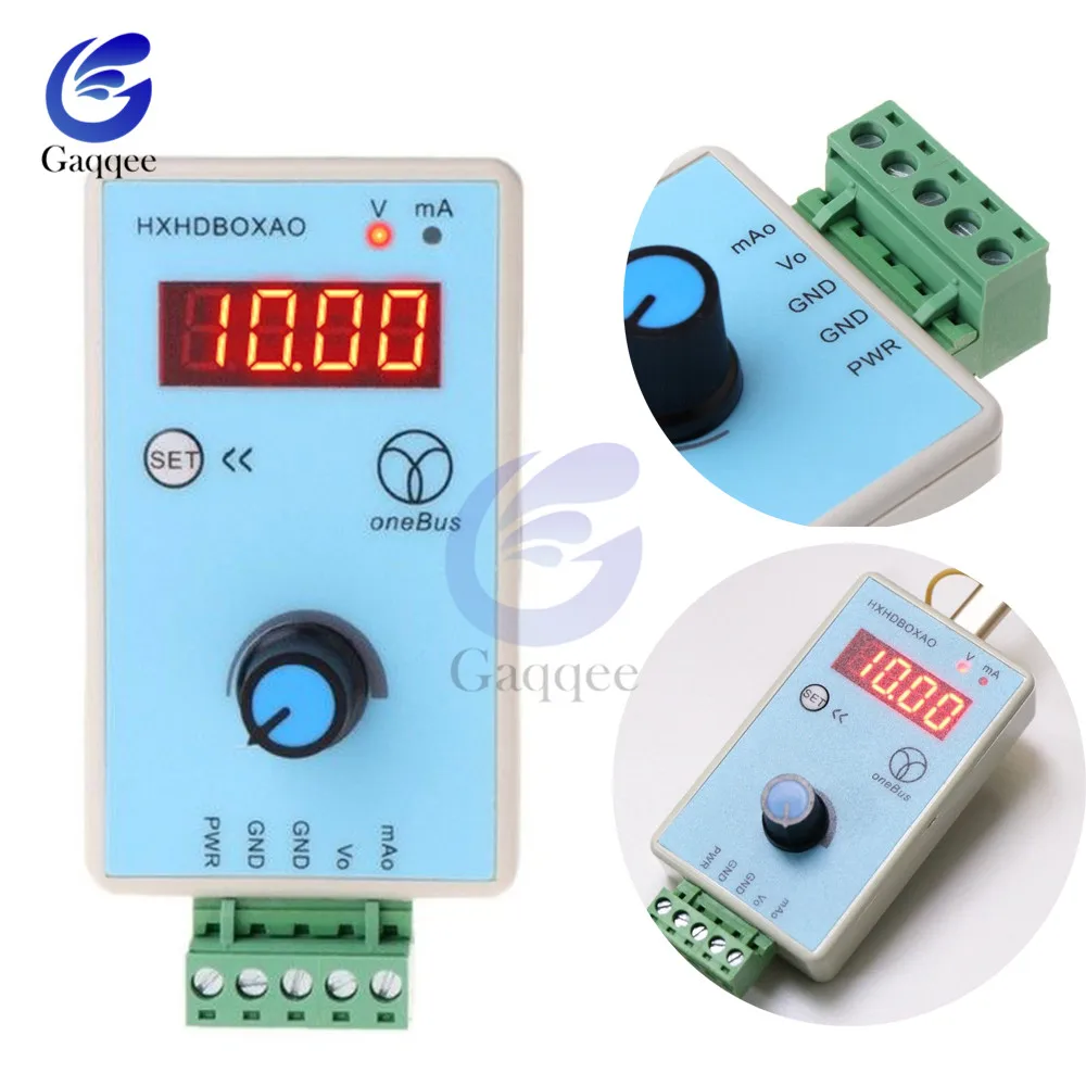 

Handheld 0-10V/2-10V 0-20mA/4-20mA Signal Generator Adjustable Current Voltage Analog Simulator Signal Sources Output 24V