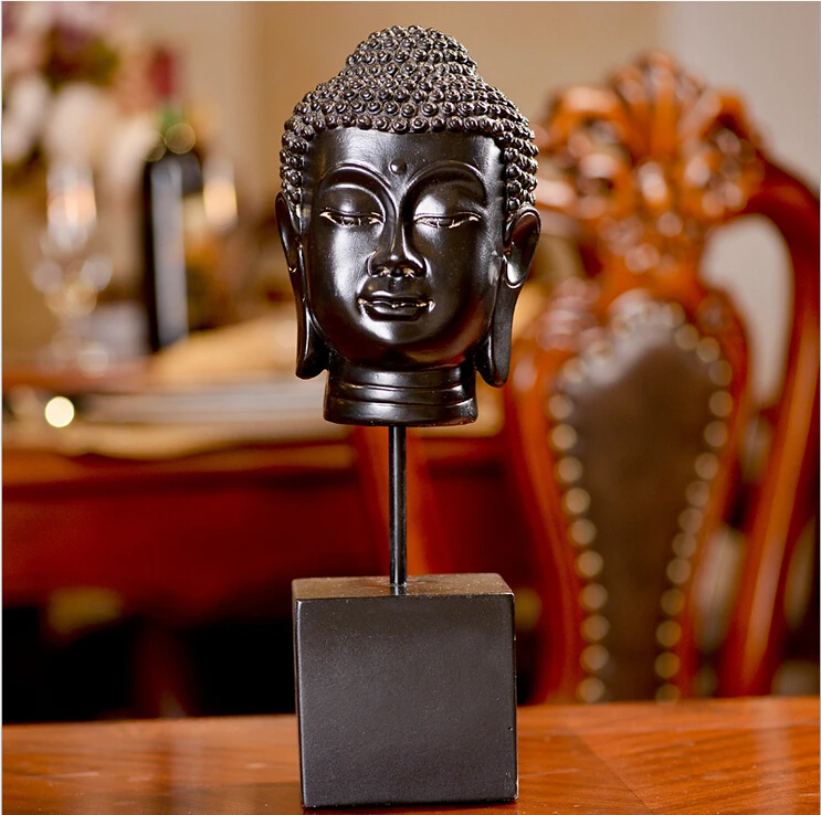 D creative Home Furnishing European room decor Thailand Buddha resin soft decoration crafts gifts decoration decoration