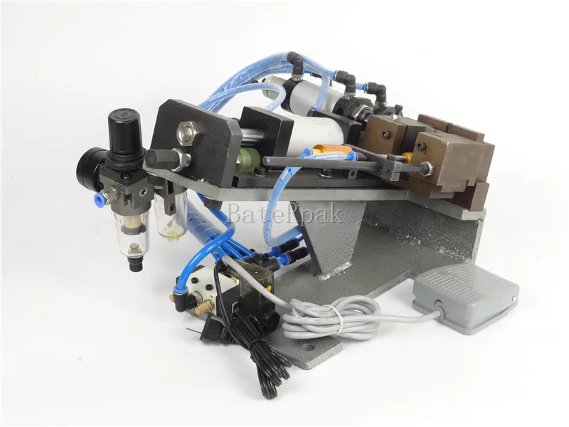 DZ-305 BateRpak Macchina spelafili pneumatica, macchina staccabile in plastica metallica, spelafili elettrico, 110 V/220 V, Max.Dia5mm
