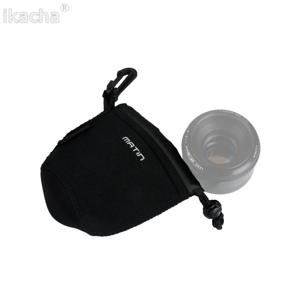 Custodia protettiva universale per obiettivo per videocamera morbida in neoprene Matin Full Size SML XL per Canon Nikon Sony