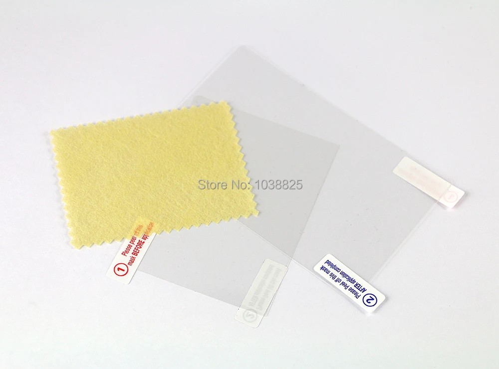 새로운 3DSXL 용 1set Clear Top + Bottom Screen Protectors 새로운 3DS XL 용 Nintendo 용 LCD 스크린 필름