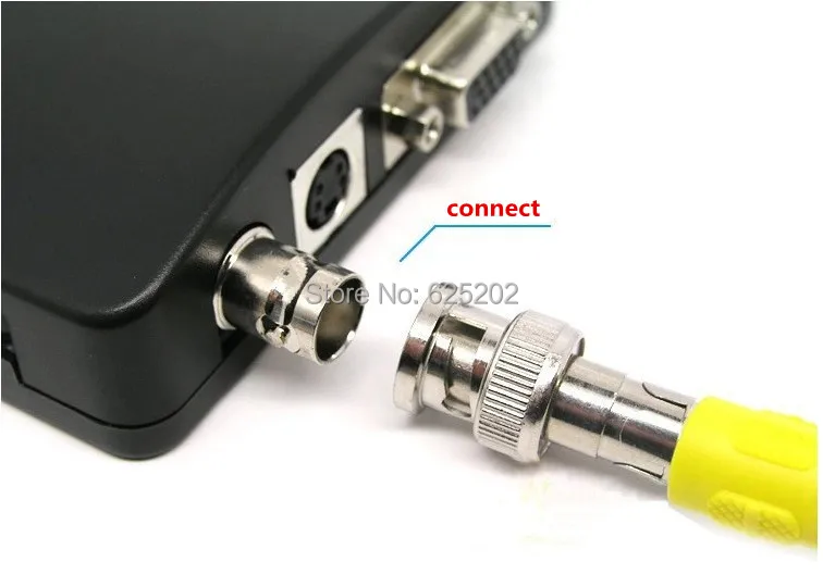 Штекер BNC-гнездо AV, 5 шт.