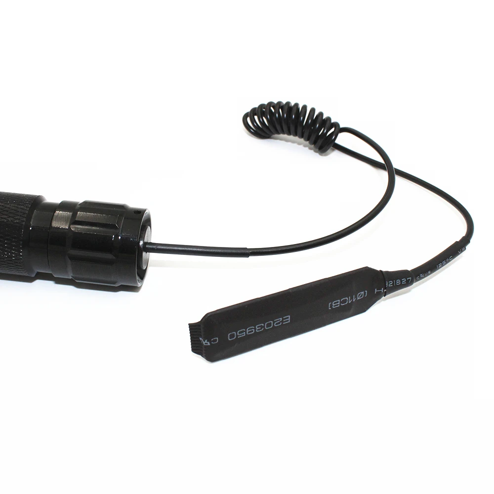 Touch ON/OFF Remote Pressure Rat Tail Extension Switch For WF 501B Led Flashlight Light