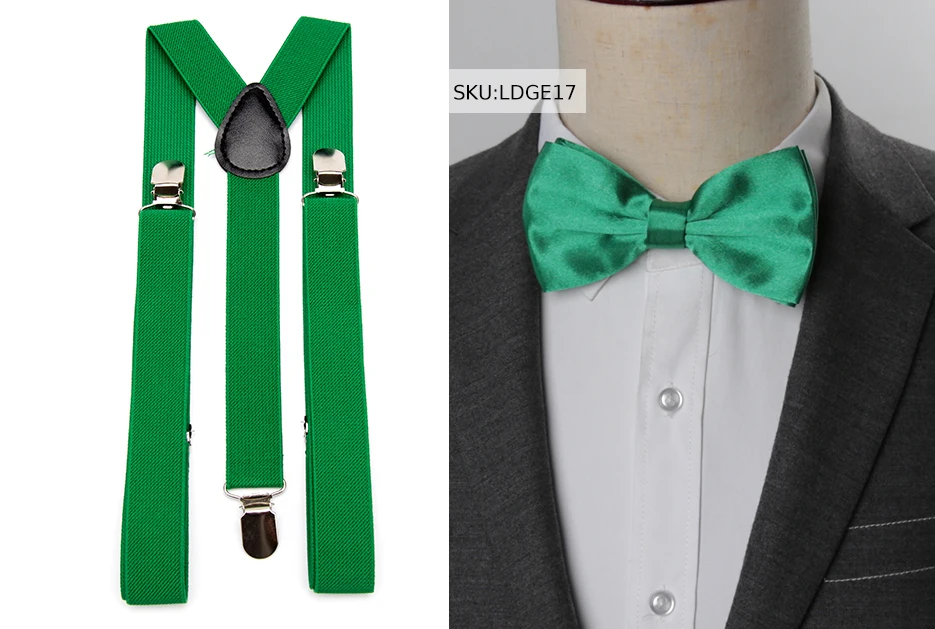 Hosenträger Fliege Set Männer Mode Suspensorio für Mann Junge Frauen Bowtie Hosenträger Hosen Tirantes Hochzeit Freizeit Hemd Bleibt – Detail 15