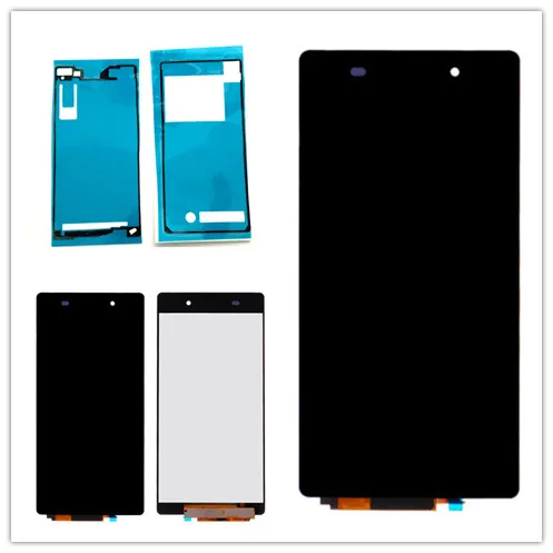 JIEYER black For SONY D6502 D6503 D6543 Xperia Z2 LCD Display Touch Screen Digitizer LCD +glue