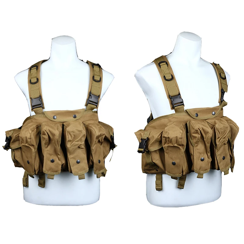 Ak Tactical Vest Dumplings Outdoor Load Combat Vest Waterproof Wear-resistant 600d Oxford Cloth Vest Free Shipping 6 Color