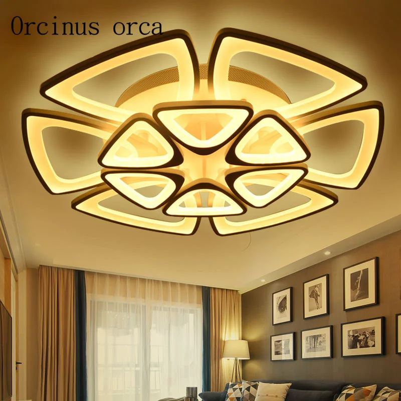 Modern led ceiling lights for living room bedroom AC 90-260V Home Decorative Modern LED Ceiling lamp Free Shipping