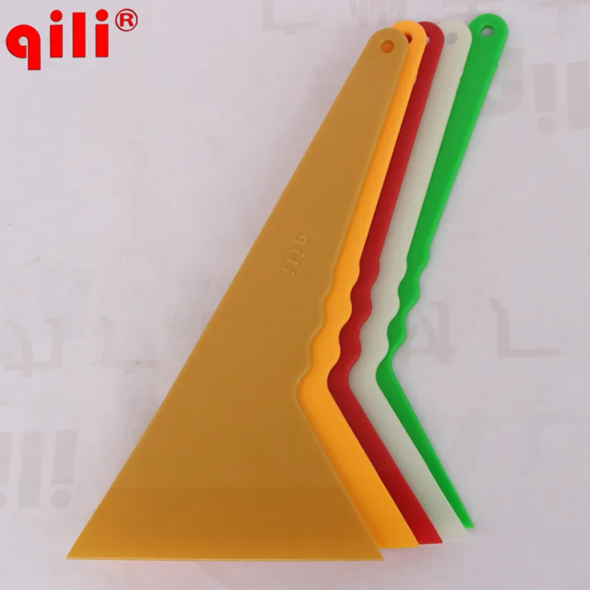 Squeegee QIli QG-32 Big Size 28.3cm*14cm Tirangular Plastic Scraper Plastic Car vinyl Film wrapping Handle Squeegee