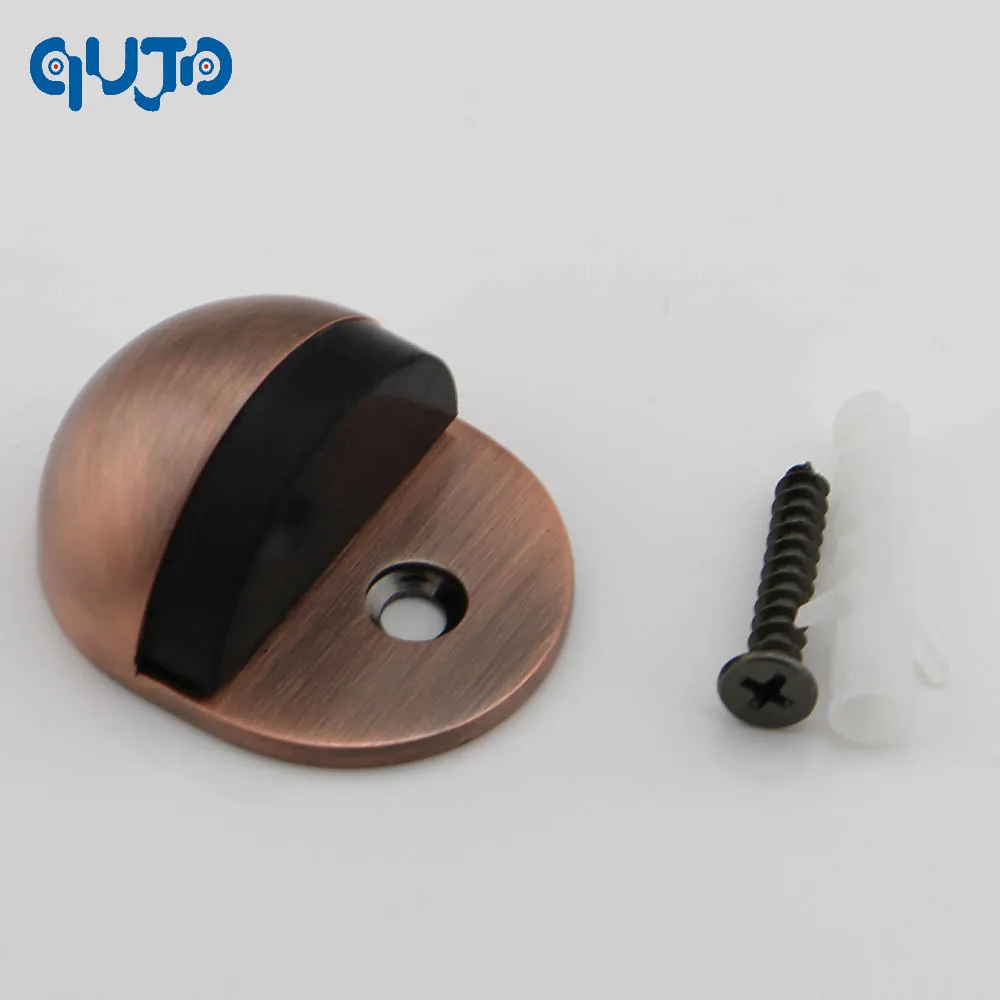 Lowest Price Glass Gate Door Stops Antique Copper Door Stop Entry Door Holder Door Stay Glass Engineering marine Hardware