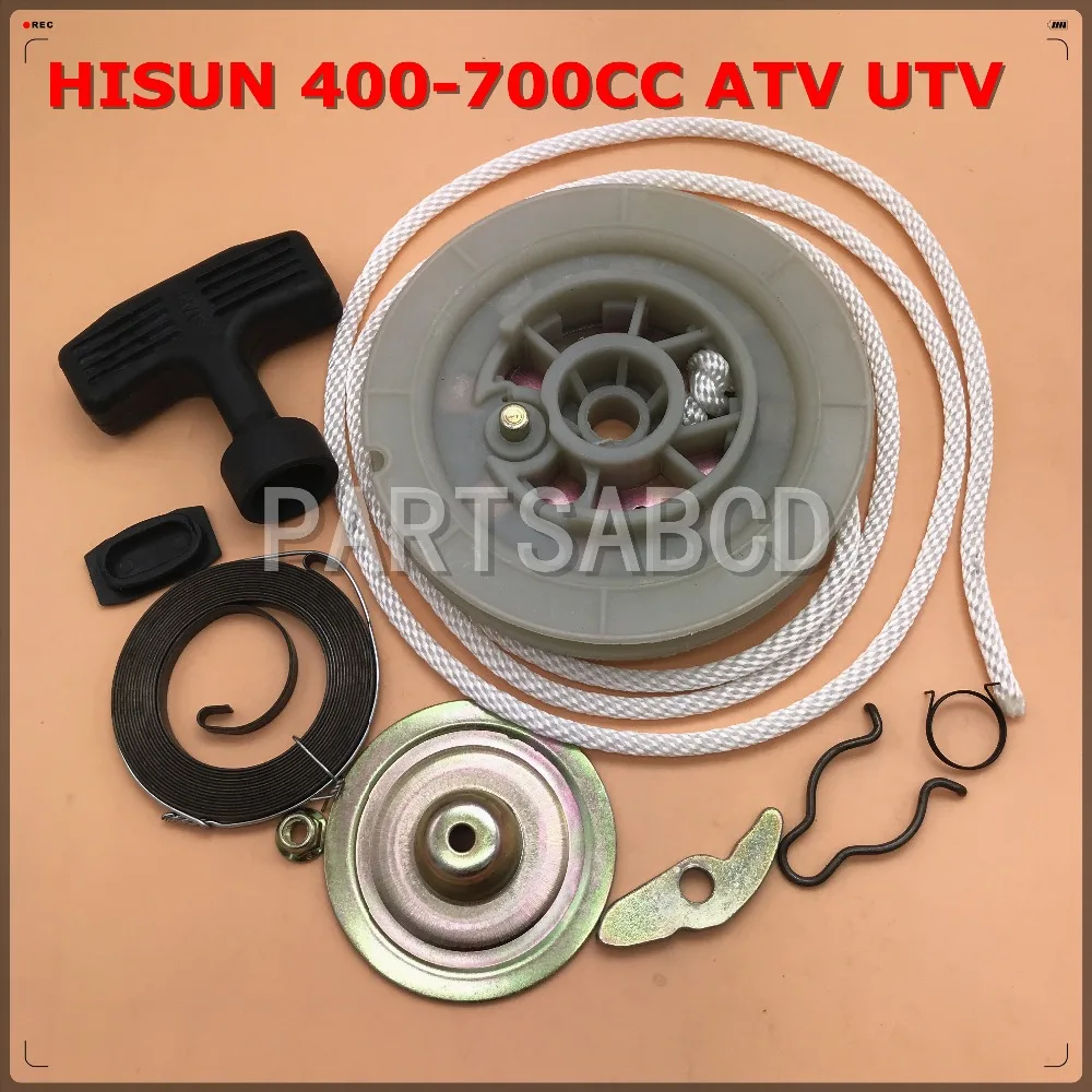 HISUN 400CC 500CC 700CC HS400 HS500 HS700 ATV UTV Quad części zestawy naprawcze rozrusznika odrzutowego