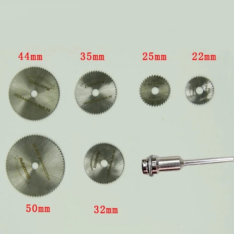 24pcs Stainless Steel Slice Metal Cutting Disc for Dremel Rotary Tools