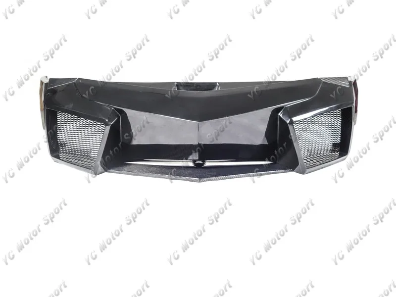 Car Accessories Portion Carbon Fiber Glass FRP Front Bumper Fit For 2001-2008 Murcielago LP640 LP670 RVT Style Front Bumper