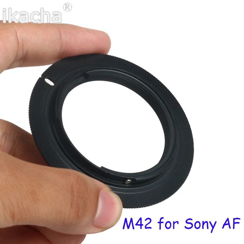 M42 adaptador de lente de metal parafuso montagem anel de lente para canon eos para nikon ai para sony af para pentax pk acessórios de lente de câmera