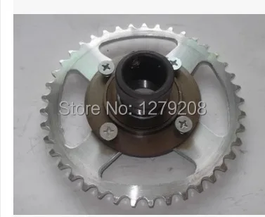 

free shipping tricycle 41T 420 chain wheel and non-gear flywheel