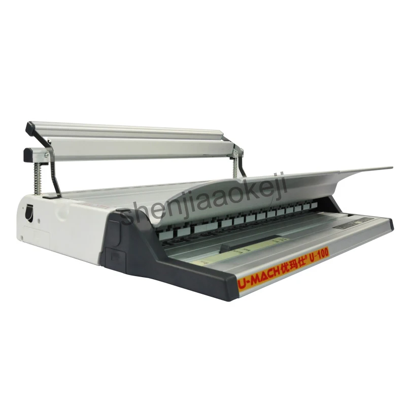 

A4 Hot-melt nail binding machine 10-tooth Hot-Melt Stapling Machine Document Contract Proposal Hot Melt Hole Stapler 220v60w1pc