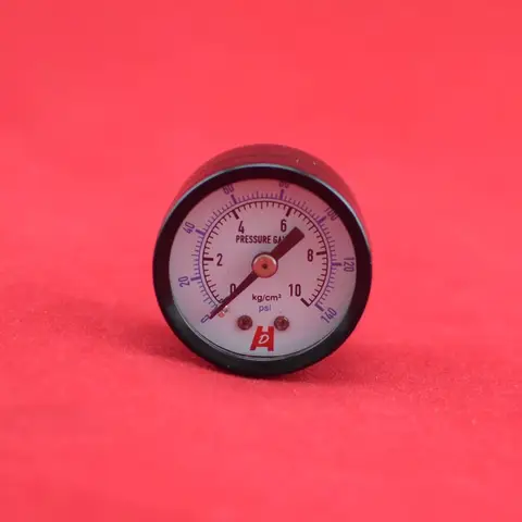 건식 압력 게이지, 1.5 인치, 40mm, 140psi, 10kg/cm2, 10bar 압력계, PT1/8 인치 백 스레드