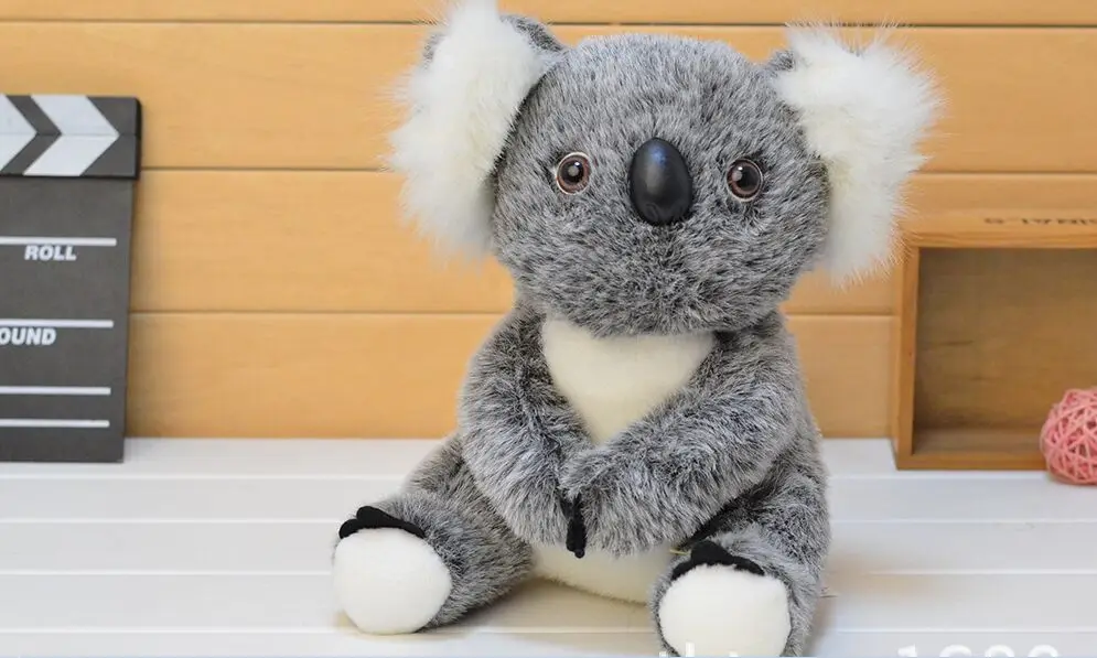 lovely cartoon koala plush toy 28cm gray sitting koala soft doll pillow toy birthday gift b2100