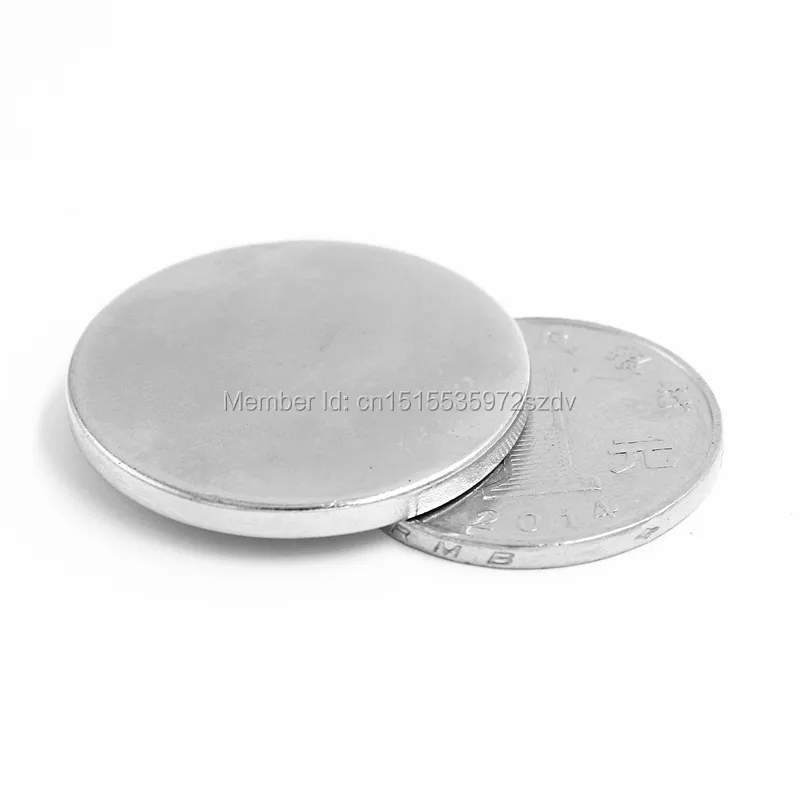 50pcs Strong Round Dia 30mm x 3mm N35 Rare Earth Neodymium Magnet Art Craft Fridge 30x3mm