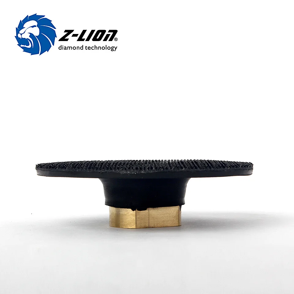 Z-LION 3 Inch Polisher Bonnet Backing Pad M14 Angle Grinder Rubber Backer Pad Super Flexible Polisher Buffer Wheel Disc