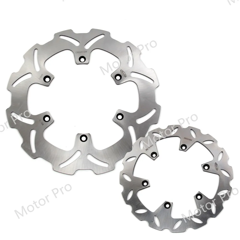 For Suzuki RM250 1999 - 2005 Front Rear Brake Disc Disk Rotor Kits Motorcycle RM 125 250 2000 2001 2002 2003 2004 CNC Aluminum