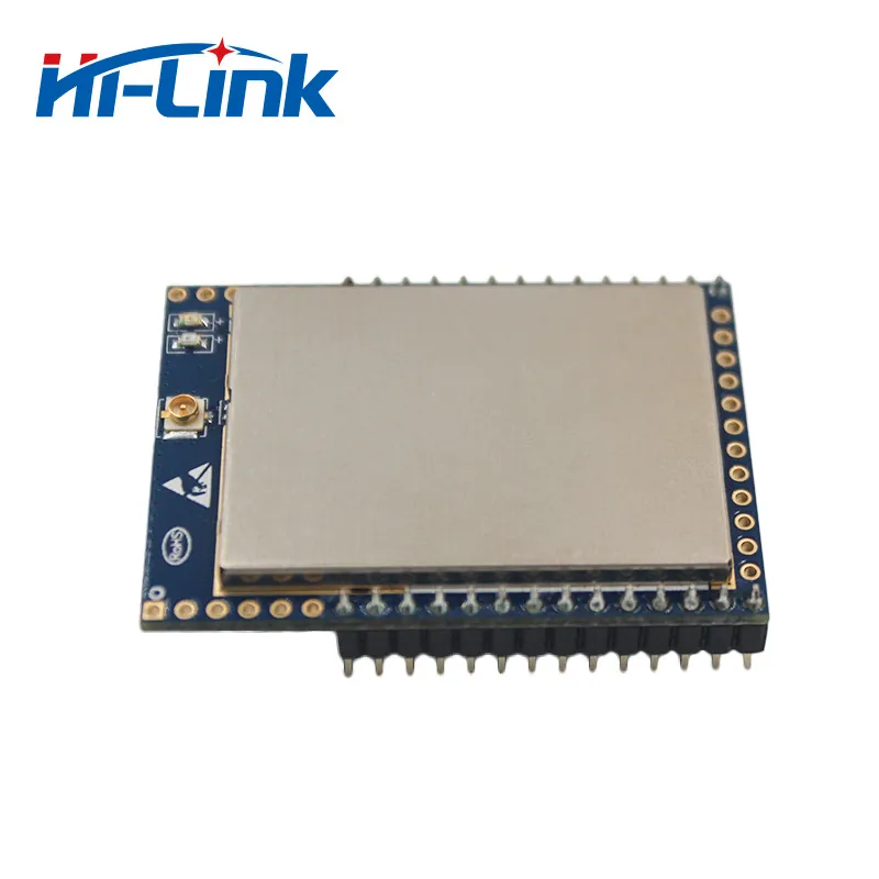 จัดส่งฟรีใหม่การใช้พลังงานต่ำ HLK-RM58D 2.4 กรัม 5 กรัม serial uart โมดูลไร้สาย WIFI ยาวระยะทางเกียร์