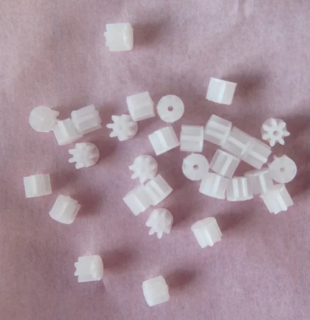 30pcs/lot SYMA S107G S 107 G S107 Gear For Motor A Motor B Small Motor Gears 7T Rc Spare Part Parts Rc Mini Helicopter