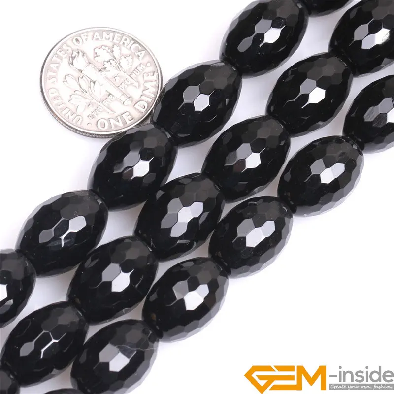 

Natural Gem Stone Black Agates Beads Natural Stone Beads Loose Beads For Jewelry Making Strand 15 Inch Wholesale