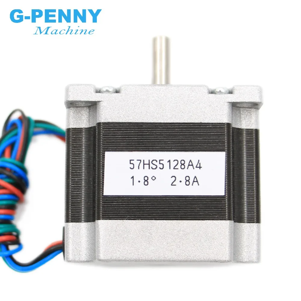 NEMA23 stepper motor 57X51mm 2.8A 1.1N.m stepping motor 157Oz-in Nema 23 CNC for router engraving milling machine 3D printer