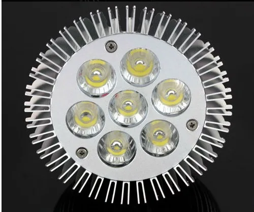 

2014 Dimmable 21W/7x3W E27 Par 30 LED Bulb lamp 85-265V Warm White/white LED spot light, E27 led lighting, free shipping