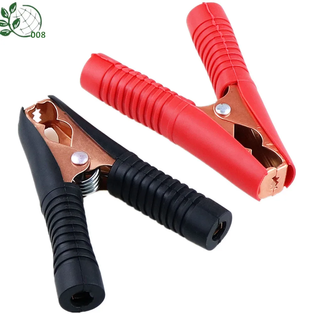 Hot Car Alligator Clips Battery Clamps Crocodile Clip 100A Red+Black