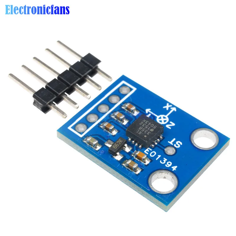 5PCS GY-61 ADXL335 Acelerometro 3-Axis Analog Output Accelerometer Module Angular Transducer 3-5V 100% Origin