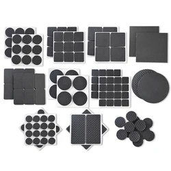 Self Adhesive Non-slip Mat Sticky Pads Anti Slip Rubber Furniture Leg Feet Rug Felt Pads Cover Table Feet Furniture Pads