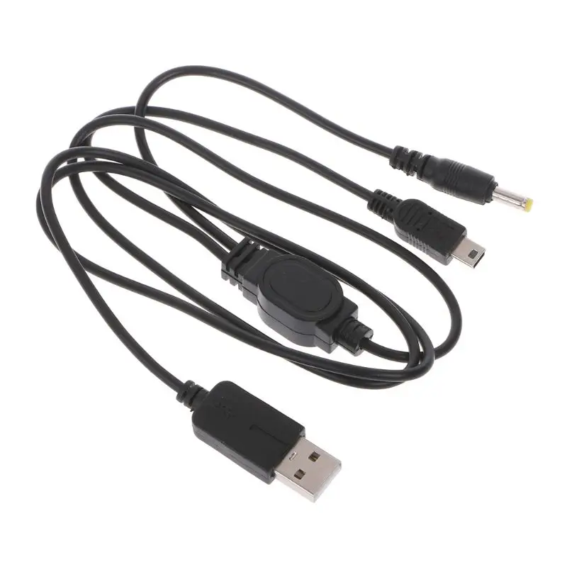 Data Cable Charger Power 2 in 1 USB Data Charge Cable Cord for Sony PSP 2000 3000 Game Console