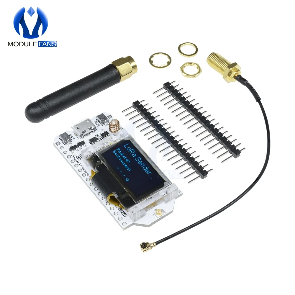 SX1276 ESP32 Lora 0.96 Inch Blauw Oled Digitale Display Bluetooth Wifi Kit Module Iot Development Board Voor Arduino 868Mhz 915Mhz