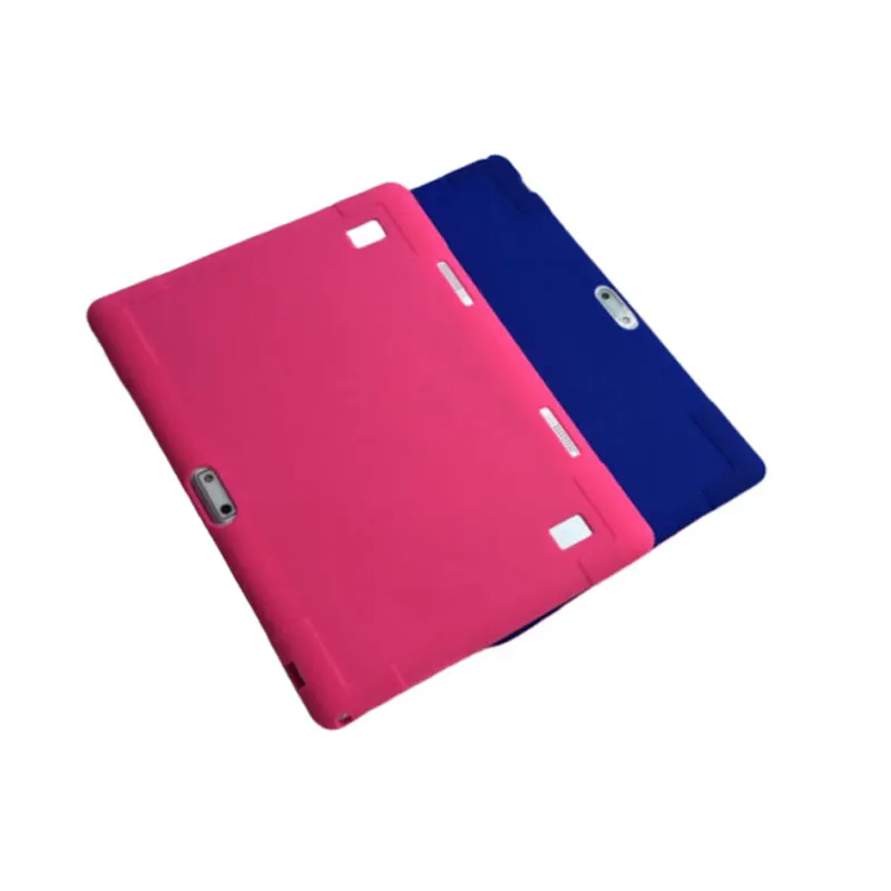 10.1'' Universal Soft Silicone Case Protective Shell For 10 10.1 inch Android Tablet PC Shockproof Solid Color Back Cover