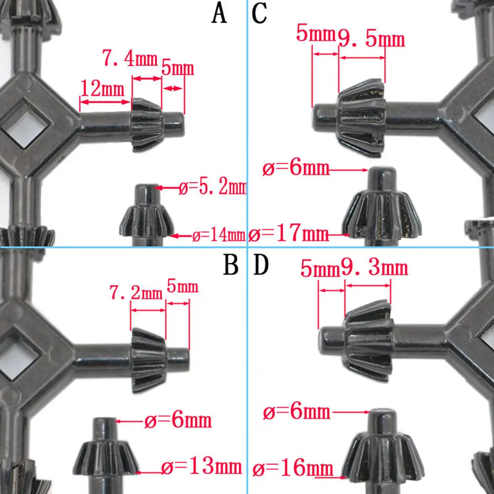 1pc 4-Way Multi-function Universal Chuck Key Drill Drilling Holder Spanner Key Ratchet Socket Ring Combination Grip Star Wrench