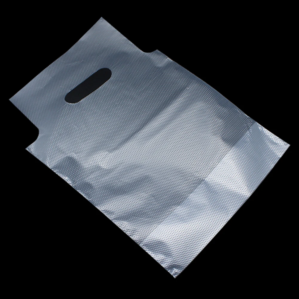 100Pcs/Lot Beverage Packaging Bag Clear Plastic Carrier Bag Pack Pouches with Two Type of Style for One Cup / Two Cups Bags