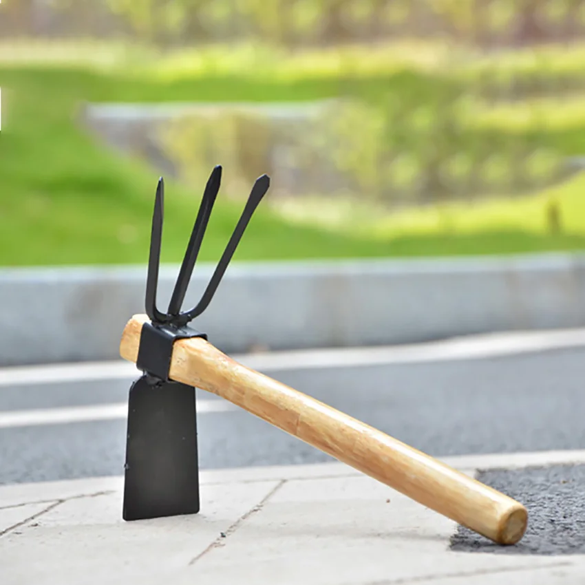 

Копающая погрузка с двумя головками Садоводство высадка экскаватор с деревянной ручкой портативный садовый ручной инструмент стальной горячий