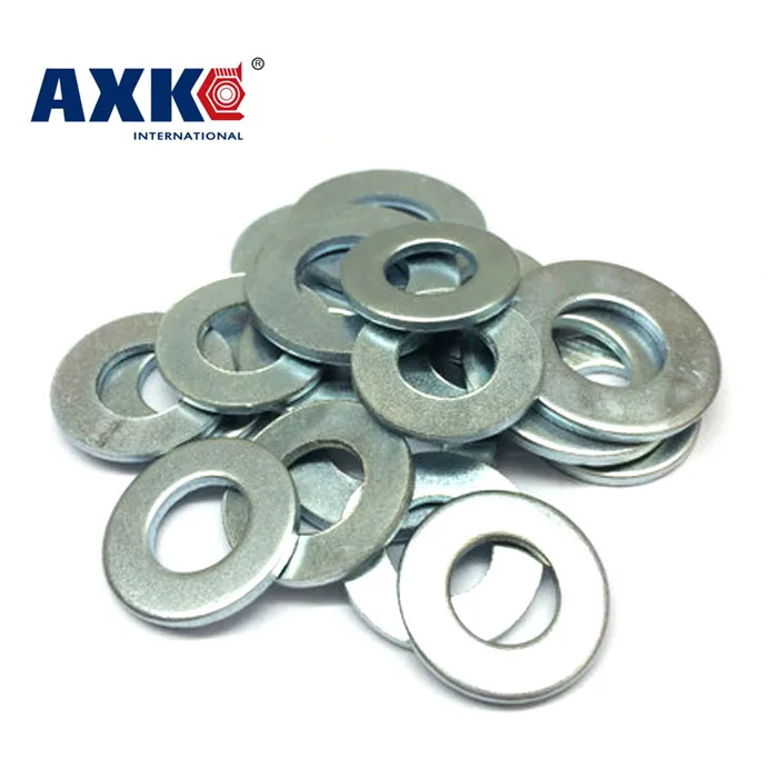 Rushed Hts Silicone Gasket Ring 100pcs Low Price High Quality Galvanized Flat Pad / Washer/washer M2/2.5/3/4/5...m12 Gb97