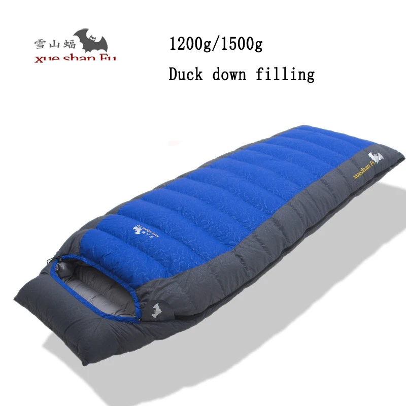 

New Arrival High Quality Outdoor Camping Comfortable Breathable White Duck Down Filling Sleeping Bag