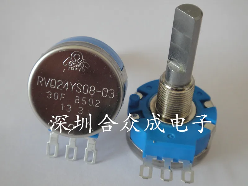 [YK] оригинальный TOCOS маленький угловой потенциометр RVQ24YS08-03 20F B502 20S B5K переключатель скутера