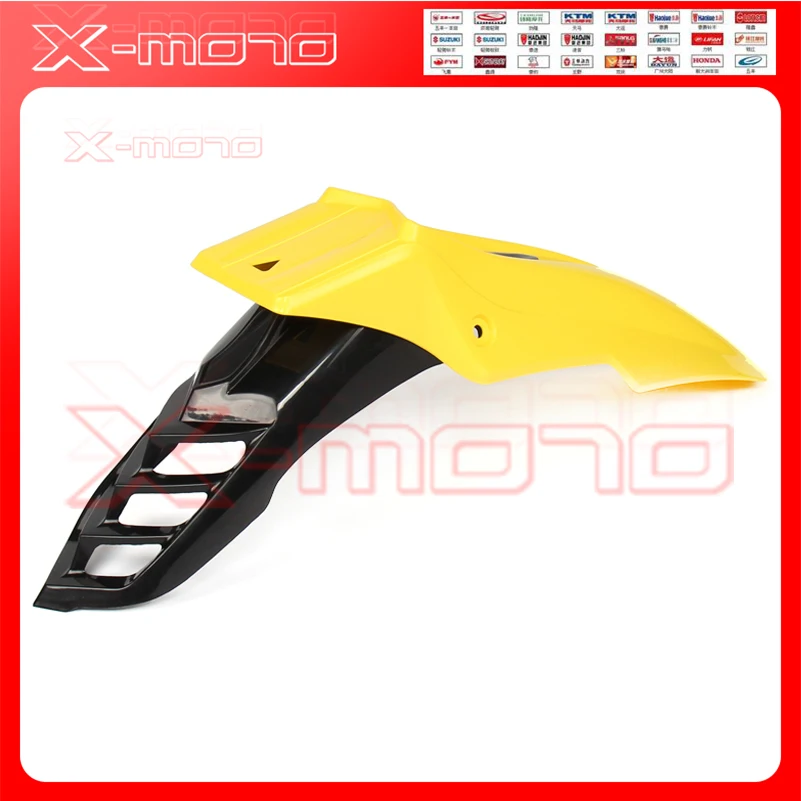 Front Fender Mudguard Mud Guard Motorcycle Universal Front Fender For EVO Motard Colorful plastic cover Dirt Racing Bike