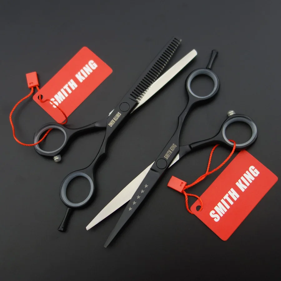 5.5 inch Professional Hair dressing scissors sets,Cutting scissors+Thinning scissors+Razor+comb+kits super sets
