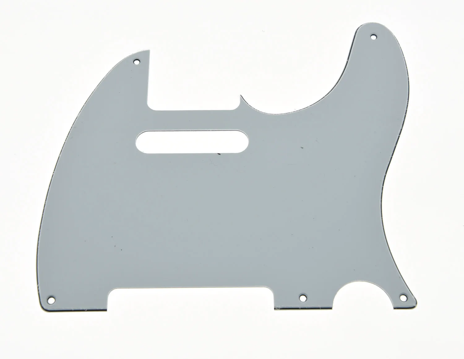 Vintage TL Style 5 Holes Guitar Pickguard White 3 Ply